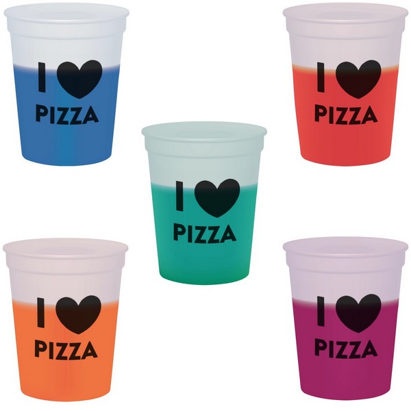 DD1601F 16 oz. Mood Frosted Stadium Cup with Cu...